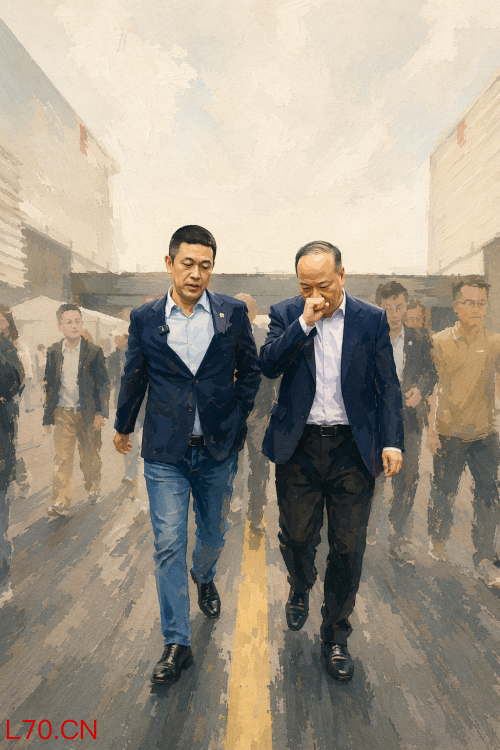 曾毓群一声咳嗽，李斌欲言又止