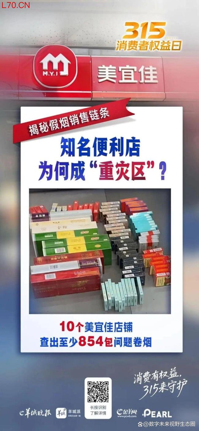 美宜佳假烟比真烟更毒 假烟致癌物超标数倍